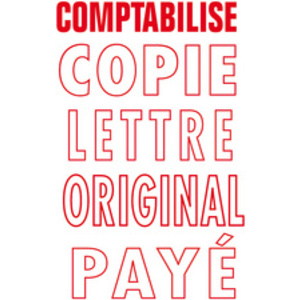 COLOP Tampon avec texte Printer 20 'COMPTABILISE'  - 450190