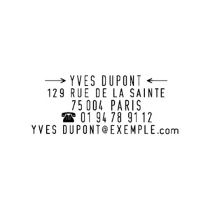 COLOP Tampon à faire soi-même Printer 30/2 Set, français