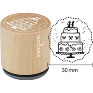 COLOP Tampon à motif Woodies 'pièce montée'