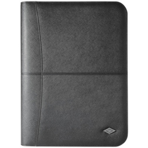 WEDO Chemise de conférence Accento, A4, similicuir, noir