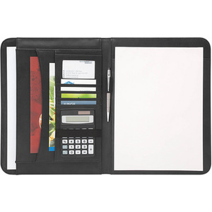 WEDO Conférencier Accento, A4, similicuir, noir