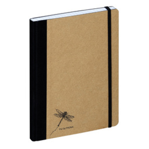 PAGNA Carnet 'Pur', A6, quadrillé, naturel