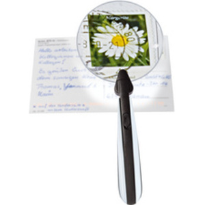 WEDO Loupe avec lumière à LED, ronde, sans cadre