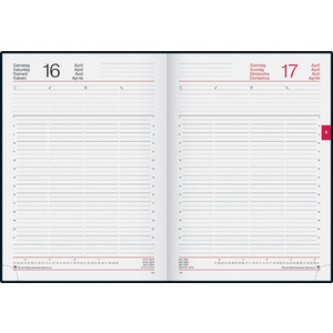 rido idé Agenda planning 'Conform Balacron', 2026, noir