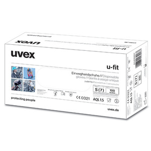 uvex Gant de protection à usage unique u-fit, taille XL,bleu