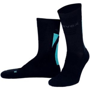 uvex Chaussette 'Functional', taille 43-46, noir / bleu