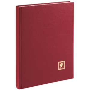 PAGNA Album de timbres, bordeaux, A4, 32 pages