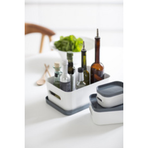 SmartStore Boîte de rangement COMPACT XS, 0,6 litres, blanc
