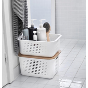 SmartStore Couvercle pour boîte de rangement BASKET, blanc