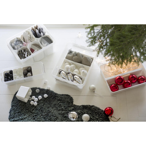 SmartStore Boîte de rangement CLASSIC 14 L + inserts, blanc