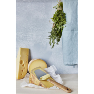 GastroMax Coupe-fromage BIO, manche effet bois