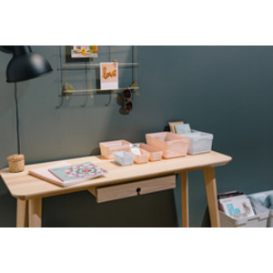 NHG Corbeille de rangement SEOUL ORGANIZER M, noir