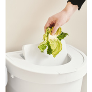 plast team Poubelle SEATTLE, 10 litres, blanc