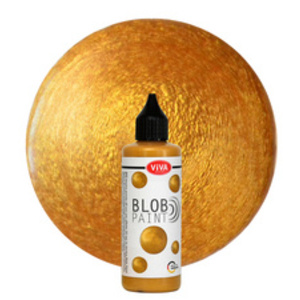 ViVA DECOR Blob Paint, 90 ml, argent métallisé