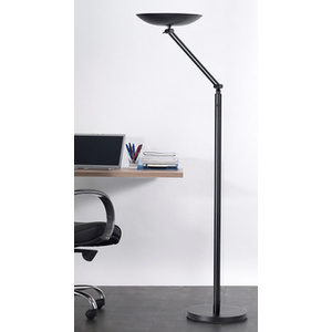 UNiLUX Lampadaire à LED VARIALUX, couleur: noir