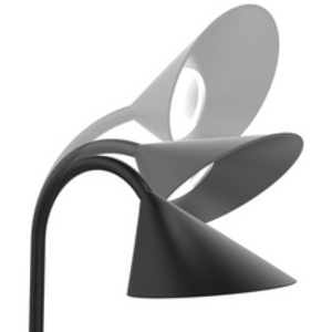 UNiLUX Lampe de bureau à LED SOL, couleur: noir