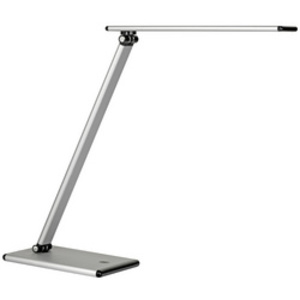 UNiLUX Lampe de bureau à LED TERRA, couleur: gris métallisé  - 60323