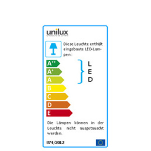 UNiLUX Lampe de bureau à LED JACK, avec port USB, noir