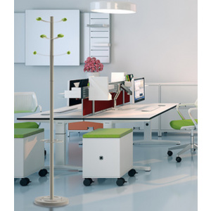 UNiLUX Portemanteau 'BOUQUET', hauteur: 1.735 mm, gris