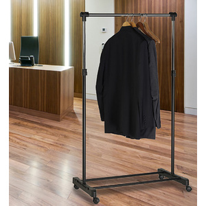 UNiLUX Vestiaire mobile EXTEND, noir / chromé