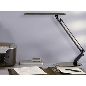 UNiLUX Lampe de bureau à LED RUMBA, noir