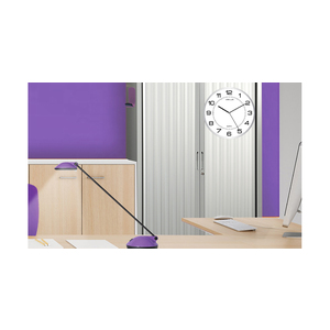 UNiLUX Horloge murale à quartz 'MAGNET', magnétique