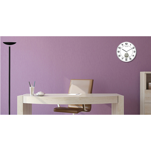 UNiLUX Horloge murale à quartz 'TEMPUS', diamètre: 300 mm