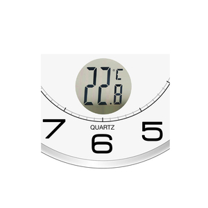 UNiLUX Horloge murale à quartz 'TEMPUS', diamètre: 300 mm