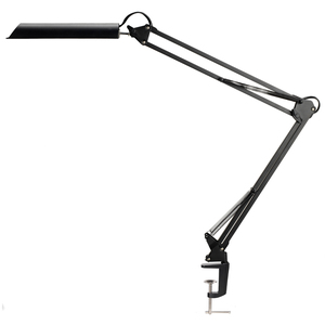 UNiLUX Lampe de bureau à LED SWINGO, noir  - 68258