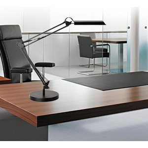 UNiLUX Lampe de bureau à LED SWINGO, blanc