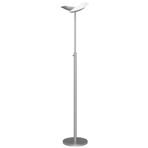 UNiLUX Lampadaire à LED ZELUX, argent