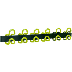 UNiLUX Patères/portemanteau mural FIL, 6 crochets, bleu