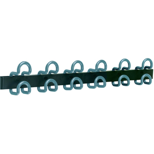 UNiLUX Patères/portemanteau mural FIL, 6 crochets, vert