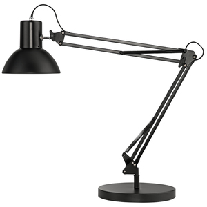 UNiLUX Lampe de bureau SUCCESS 80, pince/socle, noir