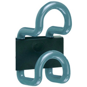 UNiLUX Patère FIL, 1 crochet, noir