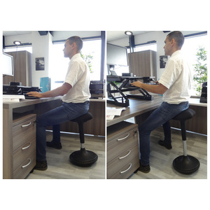 UNiLUX Tabouret MOOVE, noir