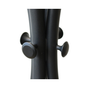 UNiLUX Portemanteau TOTEM, hauteur: 1.750 mm, noir