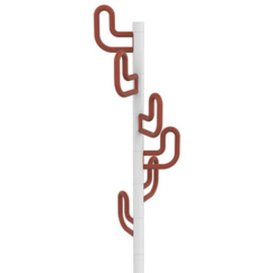 UNiLUX Portemanteau CALIFORNIA, (H)1.750 mm, blanc/brique