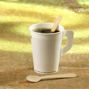 PAPSTAR Cuillère à café en bois 'pure', longueur: 110 mm