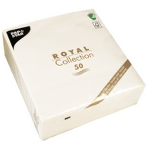 PAPSTAR Serviette 'ROYAL Collection', blanc