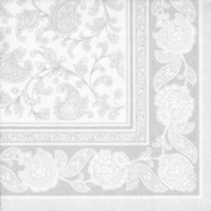 PAPSTAR Serviette 'ROYAL Collection Ornaments', bordeaux