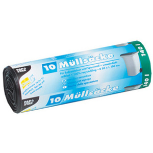 STARPAK Sac poubelle LDPE, 120 litres, bleu