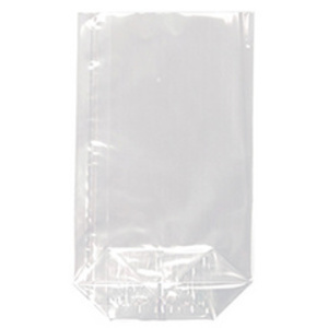 STARPAK Sachet à fond plat, (L)100 x (H)150 mm, transparent