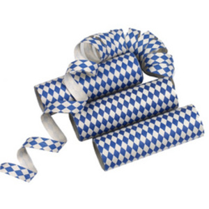 PAPSTAR Nappe damassée, (l) 1,0 x (L)10 m, 'bleu bavarois'