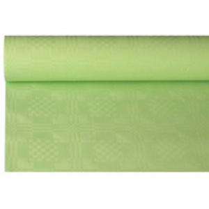 PAPSTAR Nappe damassée, (l)1,0 x (L)50 m, vert foncé