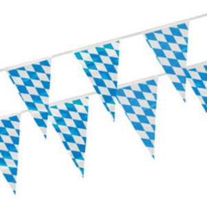 PAPSTAR Serviette à motif 'Bleu bavarois', 330 x 330 mm