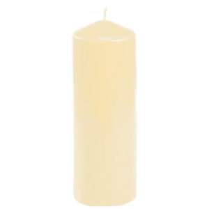 PAPSTAR Bougie cylindrique, diamètre: 60 mm, crème