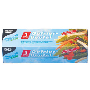 STARPAK Sachet congélation 6 litres, 300x460 mm, transparent