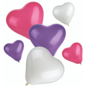 PAPSTAR Ballon de baudruche 'Heart', tailles assorties
