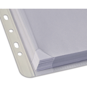 Oxford Pochettes à soufflet, A4, PP, 0,2 mm, transparent